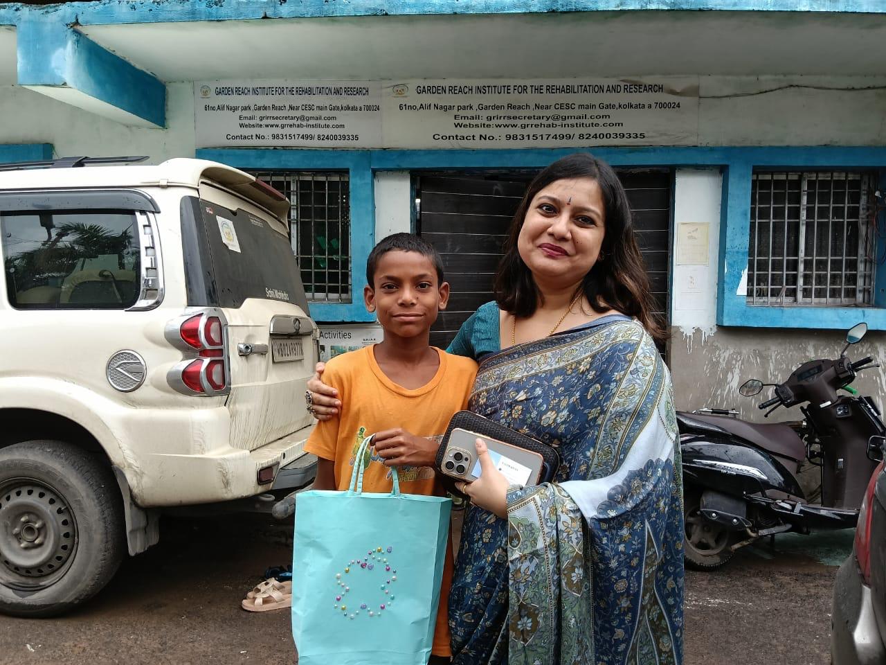 Visit to G.R.l.R.R (GARDEN REACH lNSTlTUTE FOR THE REHABILITATION AND  RESEARCH).